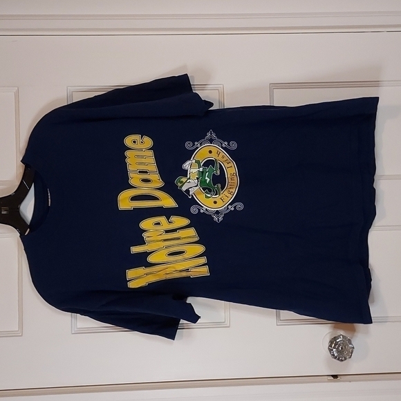 Hanes Heavyweight Notre Dame TShirt - Picture 1 of 7